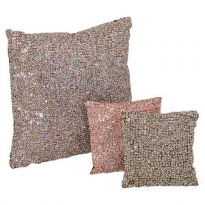 Set piccoli cuscini in paillettes -  B/1415-16-17.